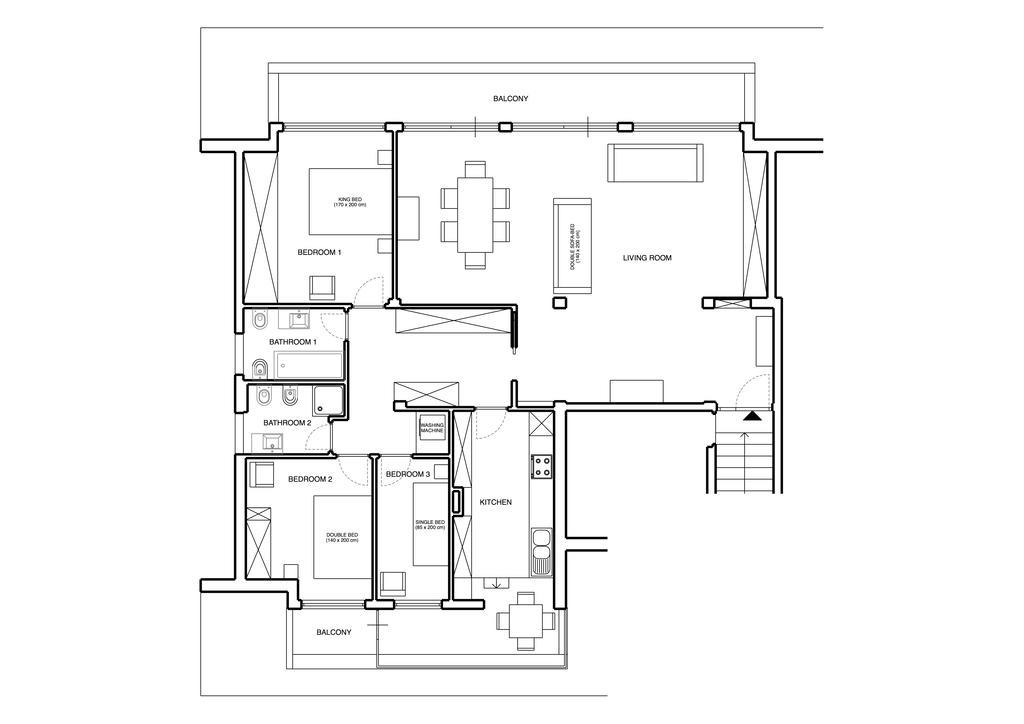 Appartamento Penthouse Cardello Colosseum *